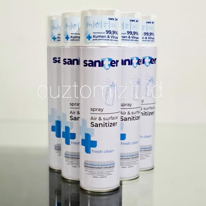 Saniter Spray Air & Surface Sanitizer Disinfektan 400ml