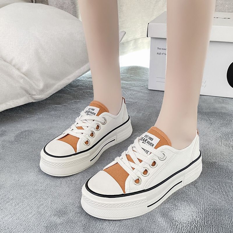 DDS20983 Sneakers Kanvas Wanita Fashion Import SMP Ready Jakarta Bisa COD (With Box)