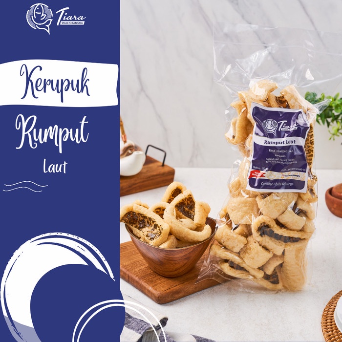 

NEW Kerupuk Rumput Laut Tiara Snack Bangka/Kerupuk Bangka