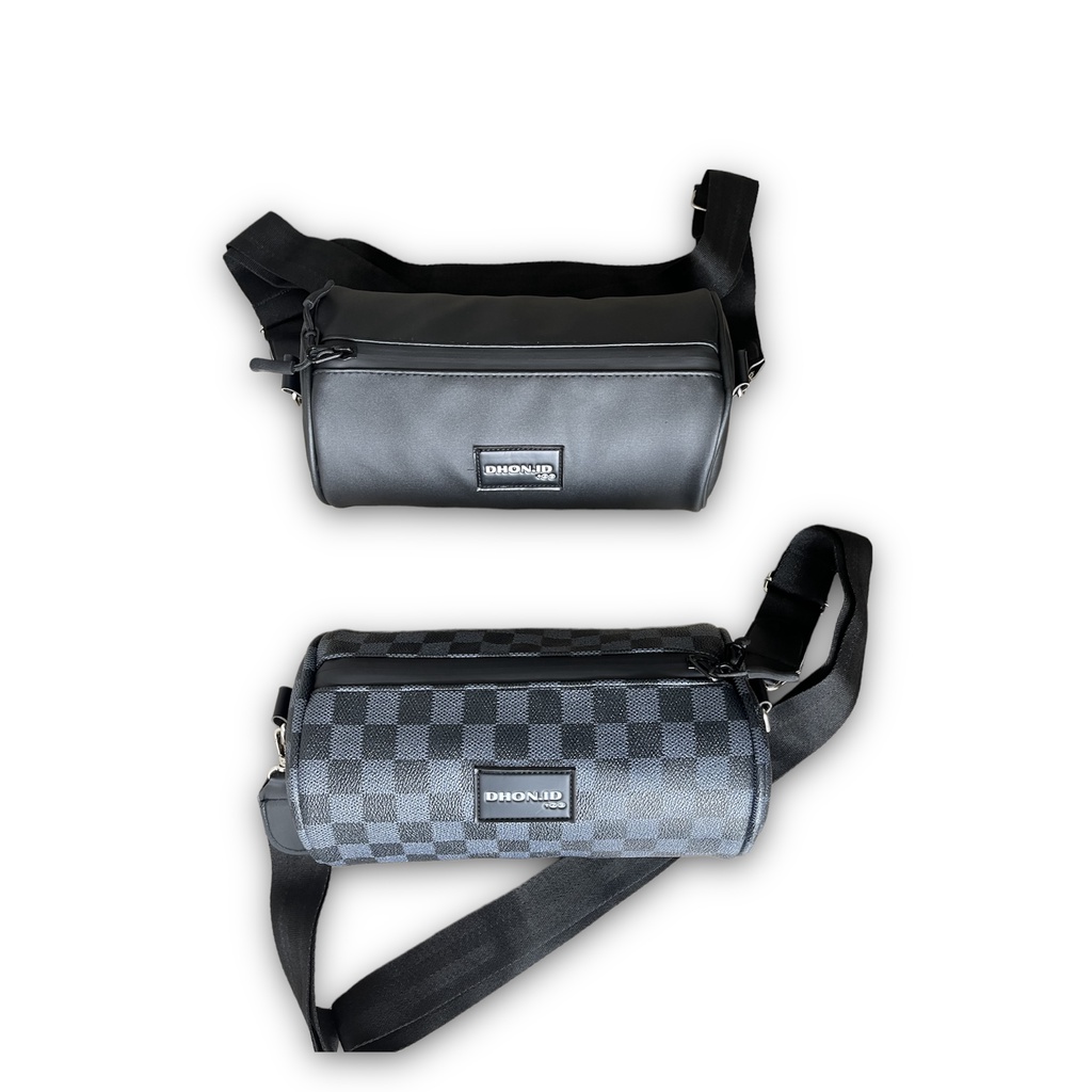 Tas tabung bulat pria wanita dhon.id new arrival