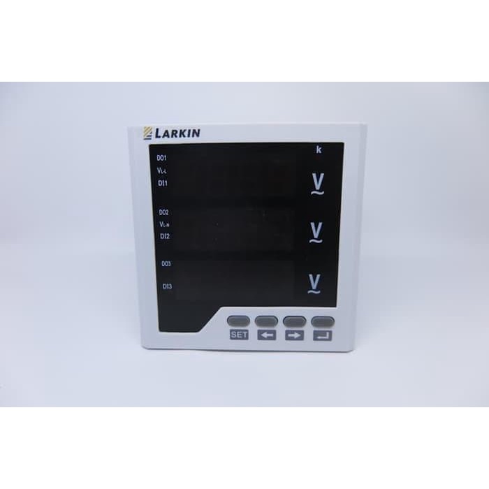 Voltmeter Larkin Lr-Av33 Digital Voltmeter 3 Phase Volt Panel Meter Tiga Phasa