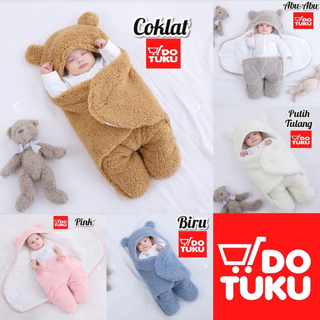 [Bisa COD] Selimut Bayi Bedong Bayi Lucu Slimut Bayi