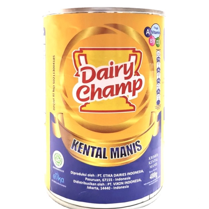 susu kental manis Dairy Champ 480gr