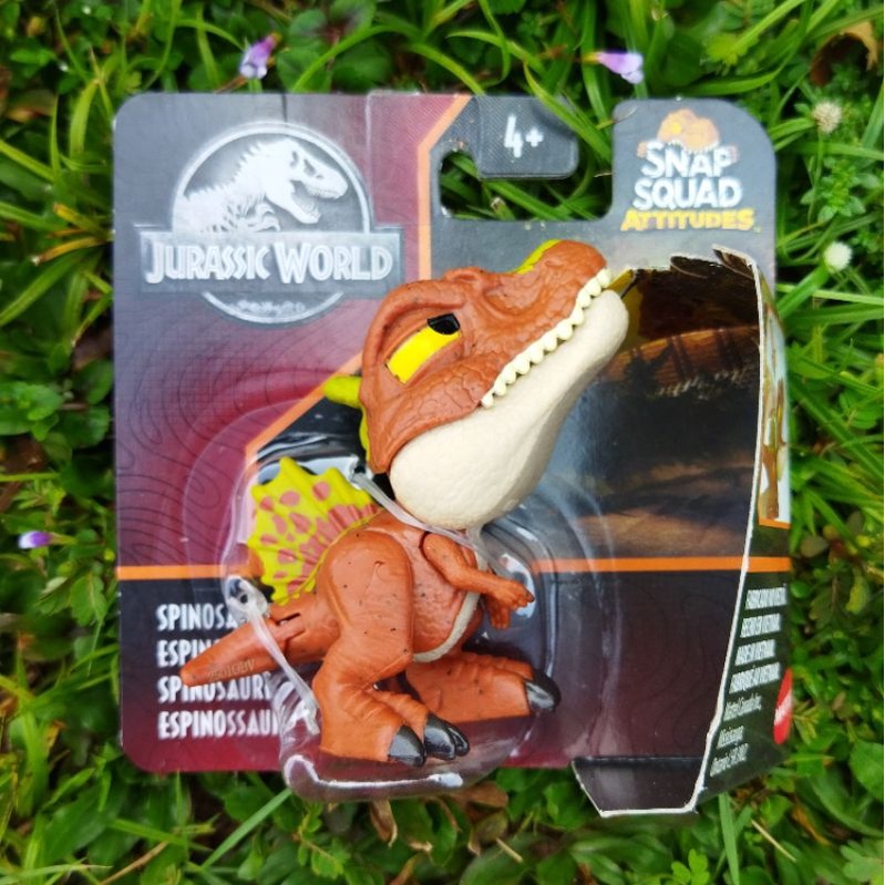 Jurassic World Snap Squad Spinosaurus Wave 12  - Mainan Anak Action Figure
