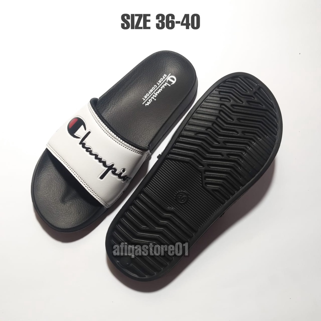 Sandal Distro Pria Wanita Slip On Slide Anti Slip Terbaru Size 36-40