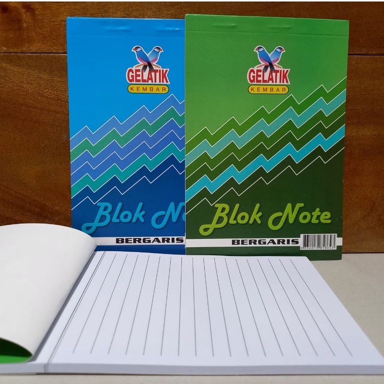 1Pcs Block Note kecil Gelatik -Block note Garis