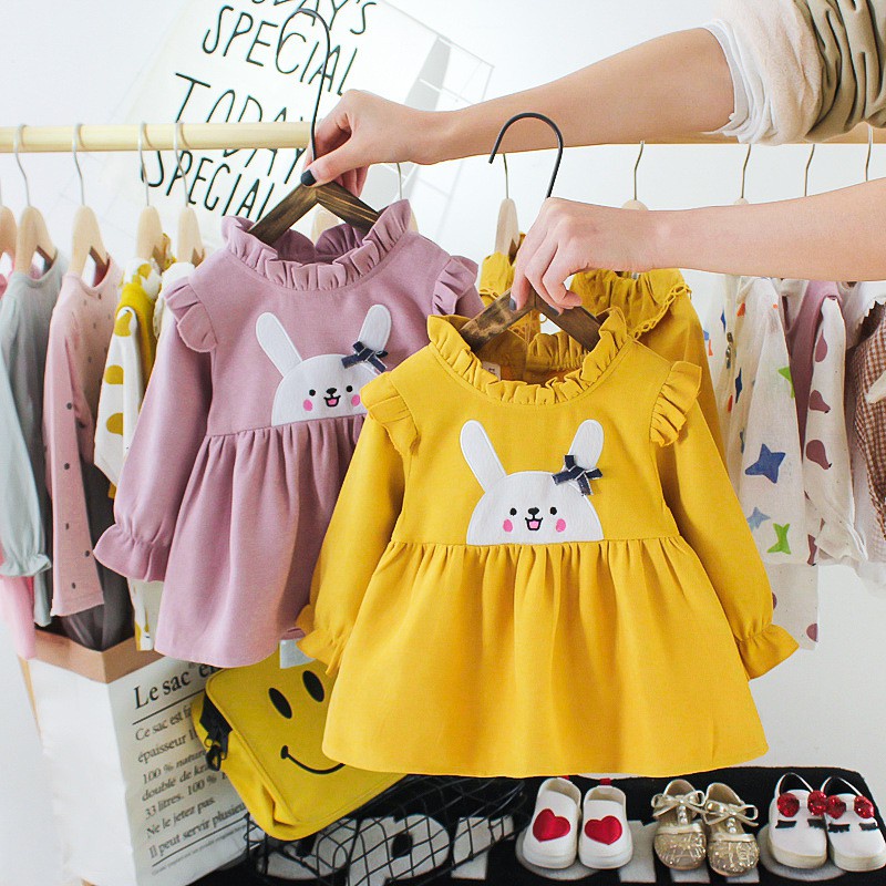CHUBBI 41 Dress Anak Bayi Happy Kelinci