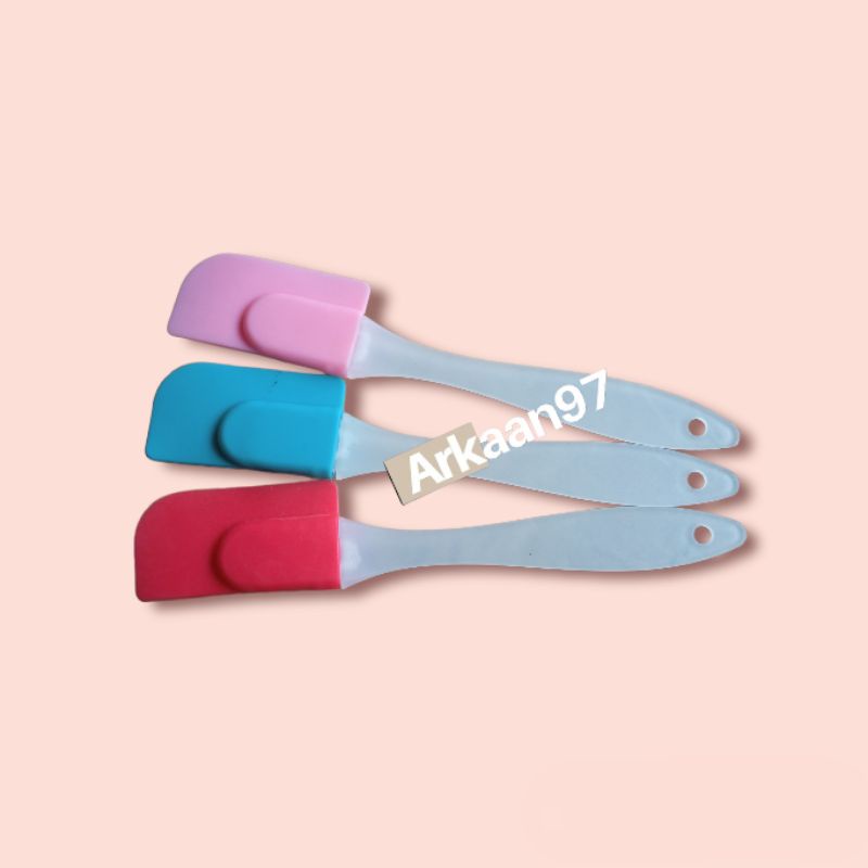 

spatula sutil silicone anti panas tebal kualitas bagus