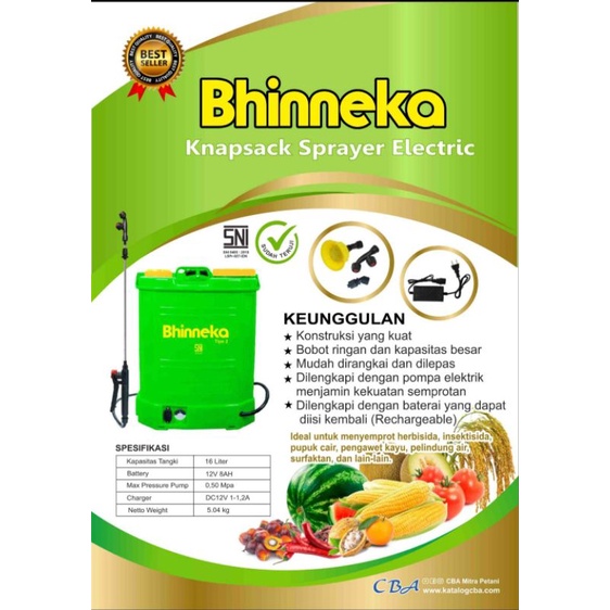 Sprayer Elektrik CBA Bhinneka