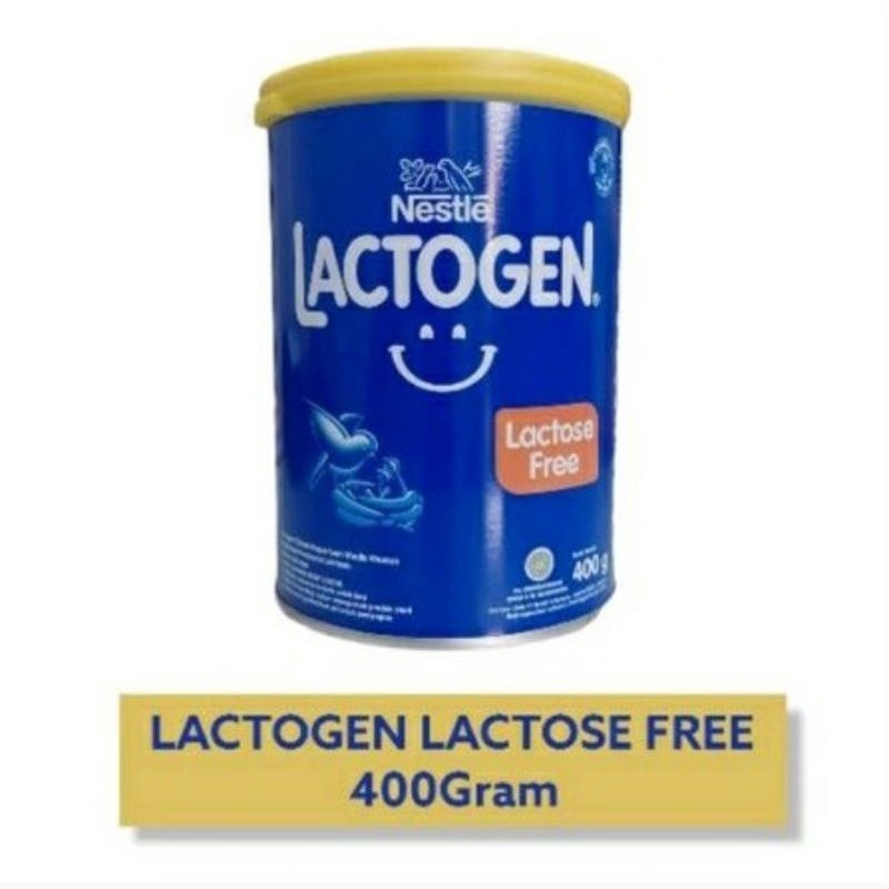 (READY BISA KIRIM HARI INI) LACTOGEN BEBAS LAKTOSA 400gr FREE LACTOSE BISA GOJEK