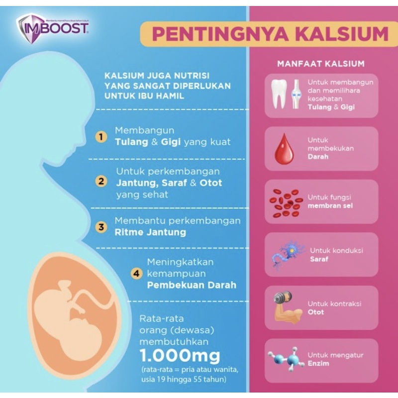 Imboost bone effervescent isi 8 pcs ( imboost kesehatan tulang )