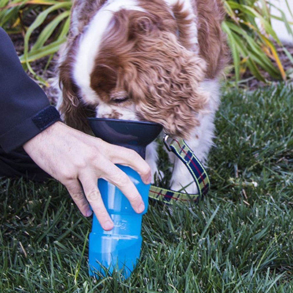 【COD Tangding】Mangkok Makan / Minum Anjing Portable 500ML Untuk Outdoor