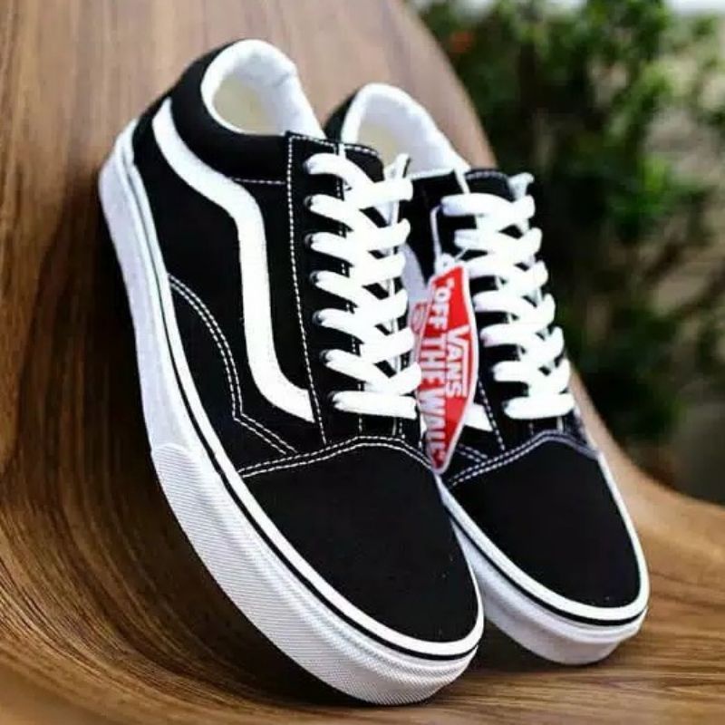 COD Sepatu Vans Old Skool Sepatu Vans Sneakers Old School Premium//sepatu keren harga termurah