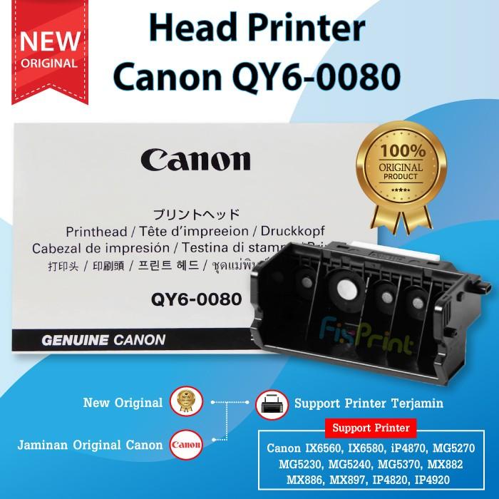 Vaofficial Print Head Canon Ix6560 Printhead Ix6560 Ix 6560 Qy6 0080 Original
