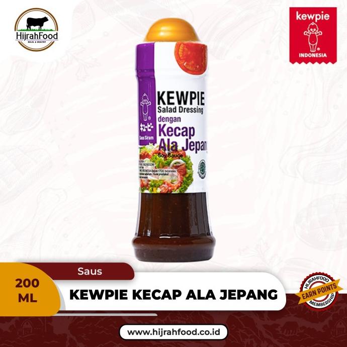 

Kewpie Salad Dressing | Saus Salad Soy Sauce / Kecap Jepang (200 ml)