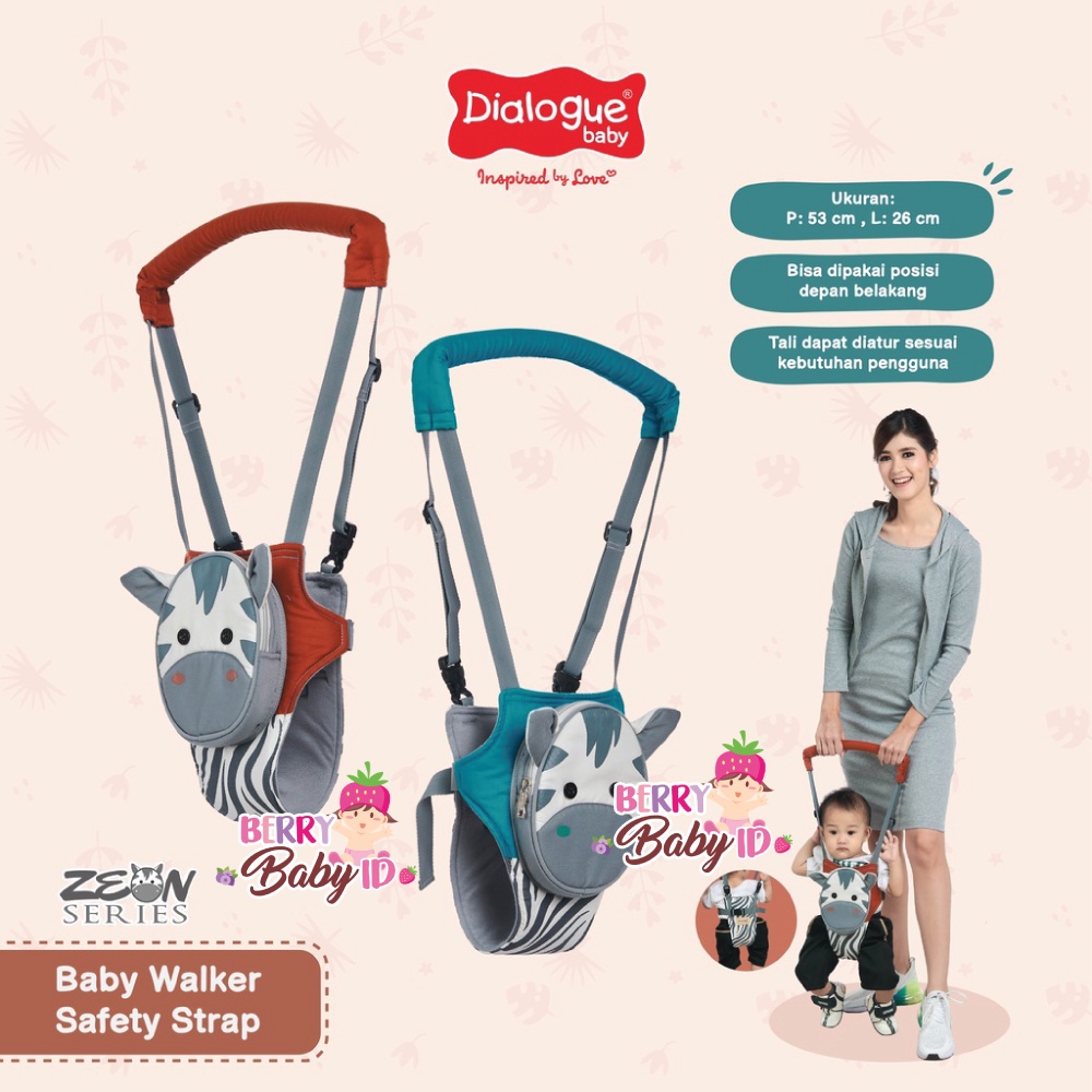 Dialogue Baby Walker Safety Strap Alat Bantu Berjalan Bayi Anak Berry Mart