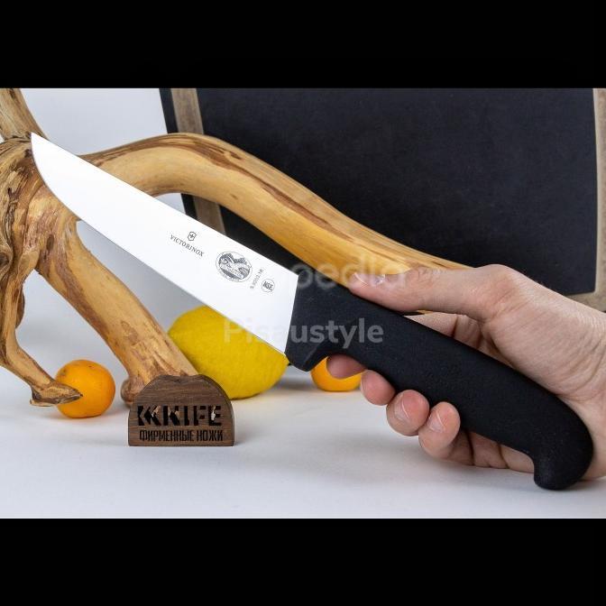 NEW Victorinox Butcher Knife 18Cm Fibrox Pisau Daging Sembelih Victo