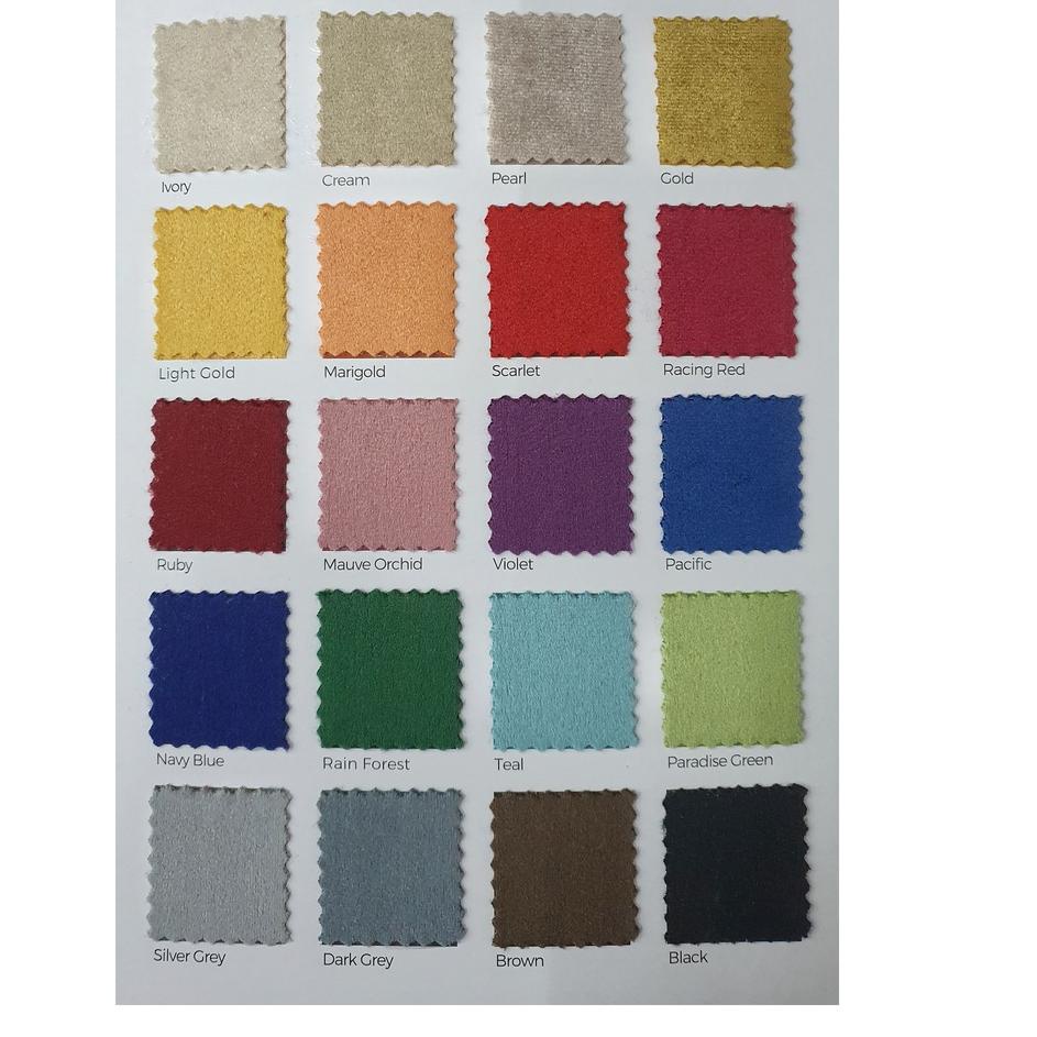 KAIN BLUDRU GLOSSY / SUEDE HALUS REGENCY - ARABELLA (SOFA, JOK, KURSI)