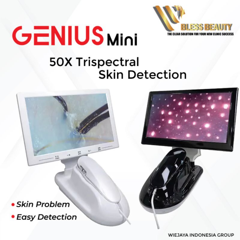 Alat Skin Analyzer Analisis Kulit Genius Mini Wajah Folikel Rambut Kepala Original