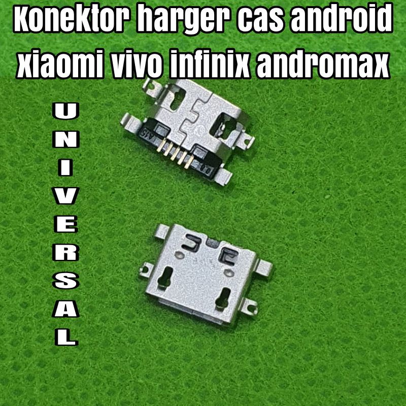 KONEKTOR CAS REDMI 3 3S 4A 4X NOTE 3/4 5 PIN CONNECTOR CHARGE / CHARGER / CON CAS UNIVERSAL