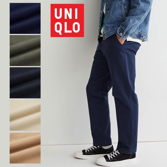 Celana Chino Vintage Regular Fit by GU Jeans Uniqlo TERMURAH DAN TERLARIS