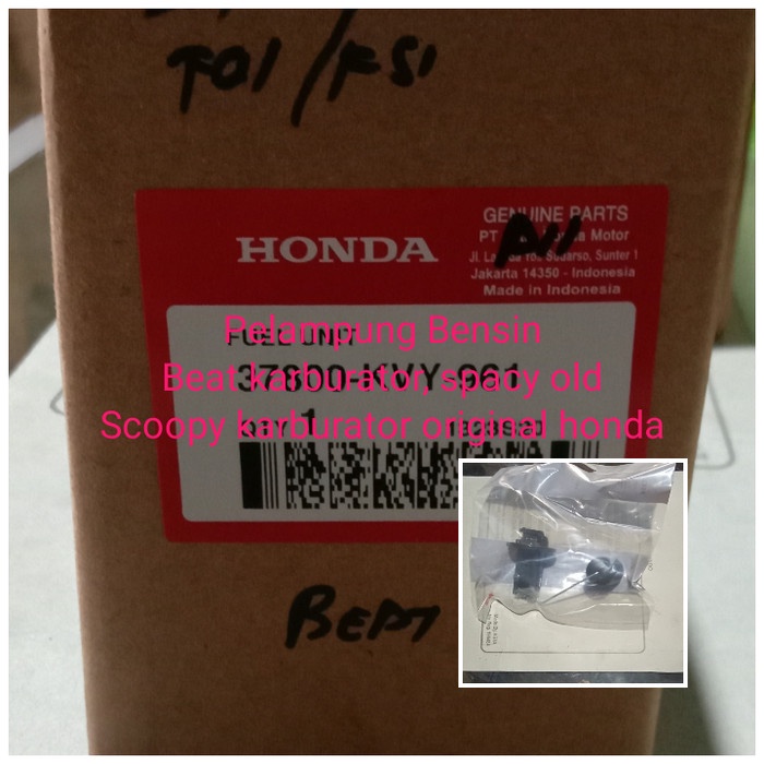pelampung bensin beat karbu, Scoopy karbu