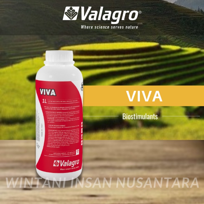 Pupuk Organik Cair Valagro VIVA Biostimulant isi 1 Liter - PEMBENAH TANAH DAN KESUBURAN TANAH