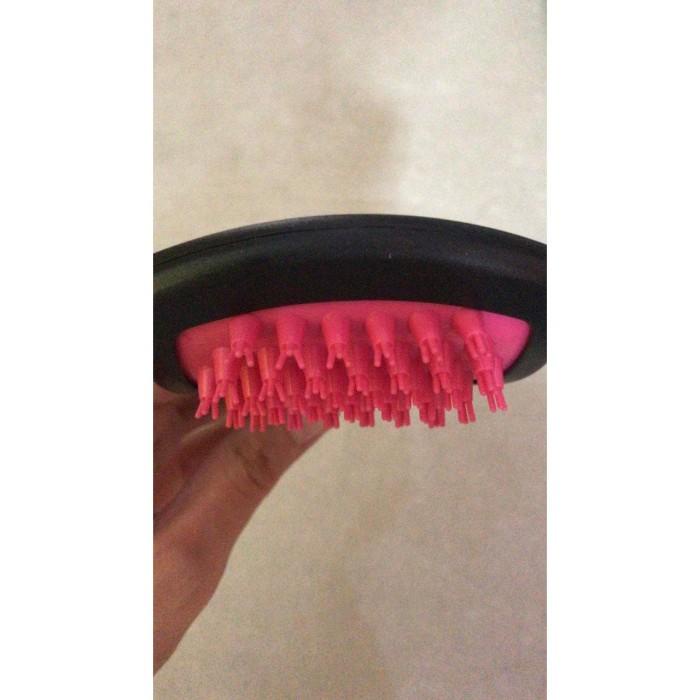 Blow Slicker Brush with Rubber / Pet Brush / Sisir Hewan / Pet Slicker