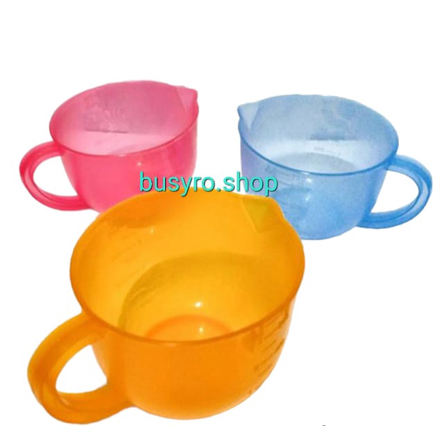 BS10 - Gelas Takaran Plastik Gagang / Measuring Cup / alat Takar Ukur air 700 ML