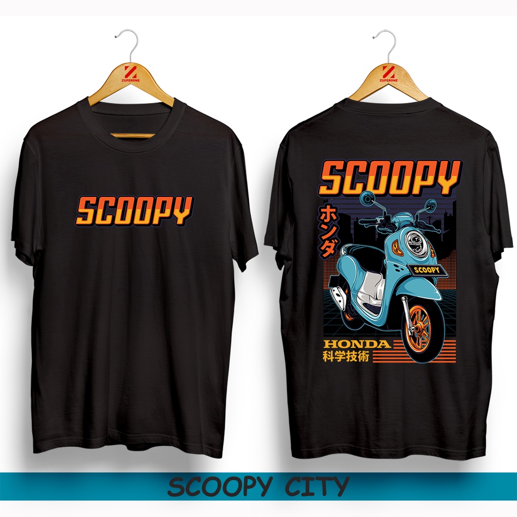 KAOS MOTOR HONDA SCOOPY CITY DISTRO