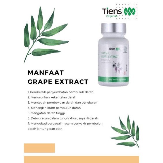 

TIENS grape extract