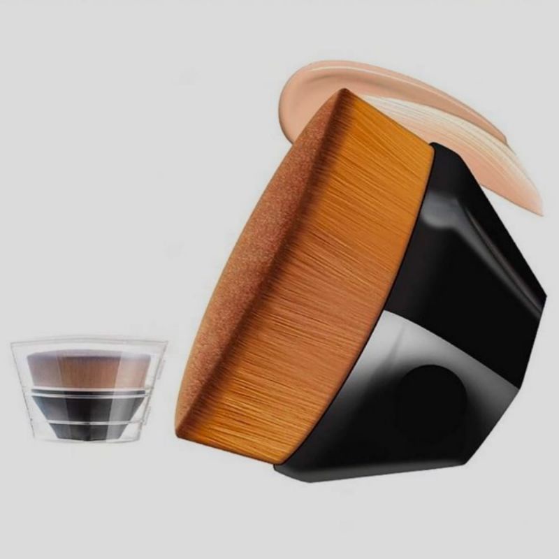 Medan Termurah Brush professional oval Brush foundation with box kuas foundation makeup