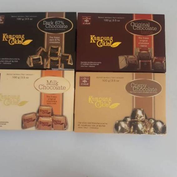 

ポ Coklat Kemasan Box [100 Gram] Kampung Coklat Blitar ㅸ