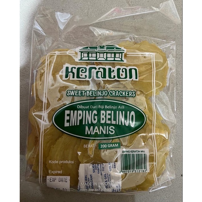 

Emping Belinjo MANIS Keraton 200 gr (Mentah)
