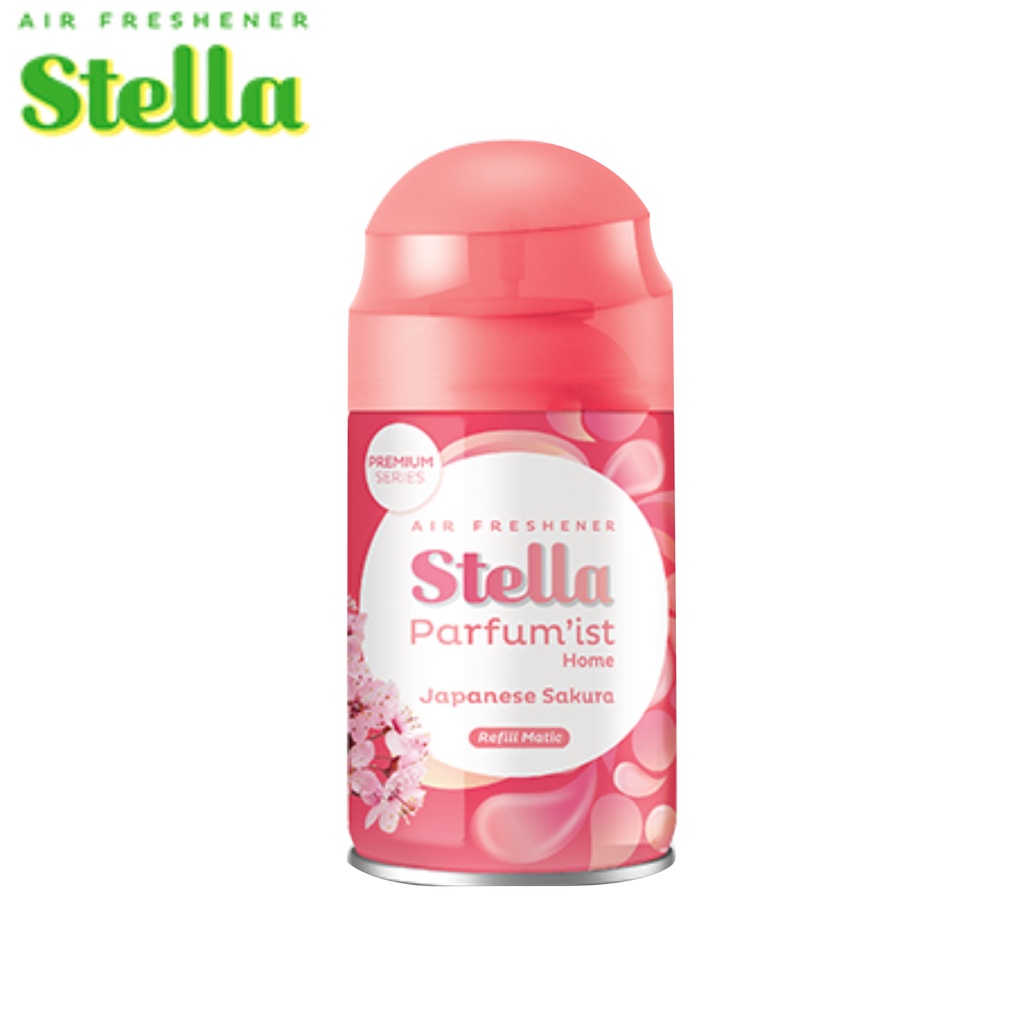 STELLA Parfum'ist Matic Refill 2X225ml I Pengharum Ruangan I Multipack