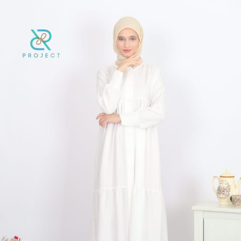 GF02 ~ NOREEN MAXI | ZAFINA DRESS | FASION MUSLIM WANITA TERBARU gamis remaja milenial size S M L XL