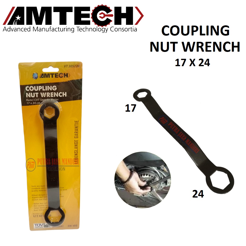 Amtech Valve Cover Wrench Kunci Tutup Klep Motor 17 - 24 Mm