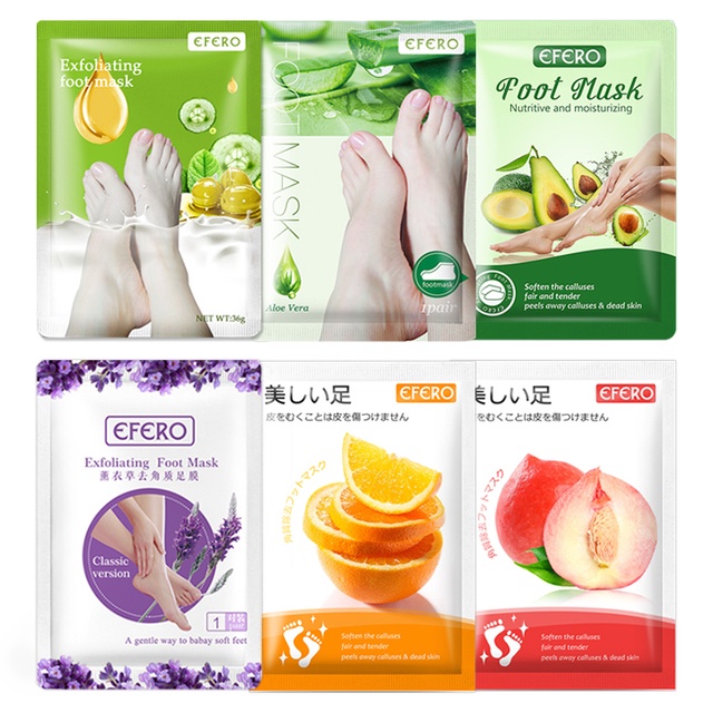 EFERO Masker Kaki dan tangan Peeling / Foot And Hand Mask Peel Off / Grosir Kosmetik