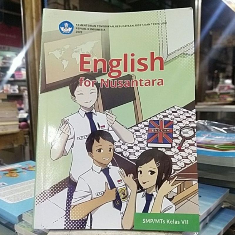 

Buku Bahasa Inggris Kurikulum Merdeka English for Nusantara untuk SMP kelas 7 VII KEMENDIKBUD