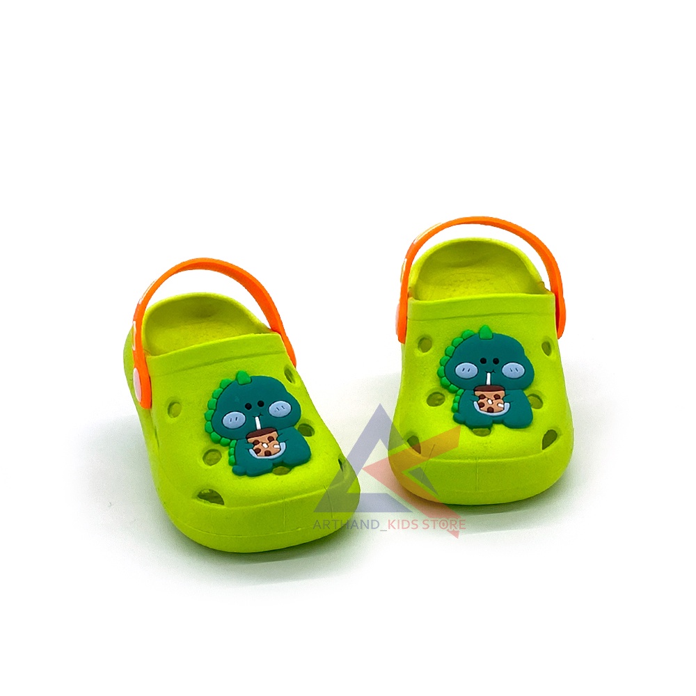 Sandal Baim Anak Perempuan baby kids Tali Belakang Karakter NEW DINO Arthand