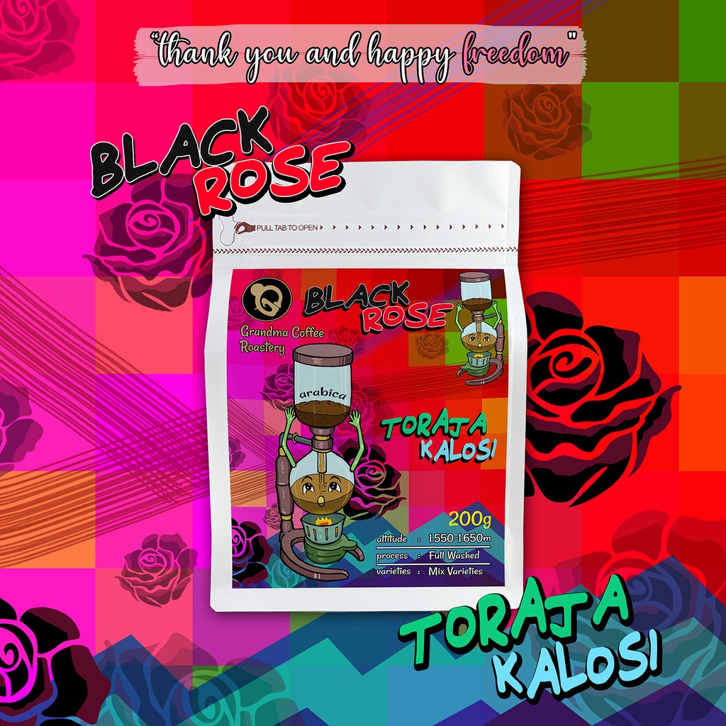 

Toraja Kalosi Black Rose (200gr)