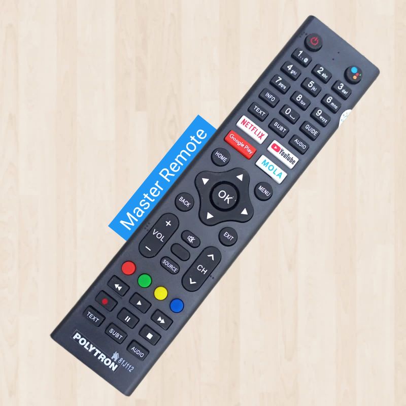 Remote Remot TV POLYTRON LED Android Smart tv 81J112