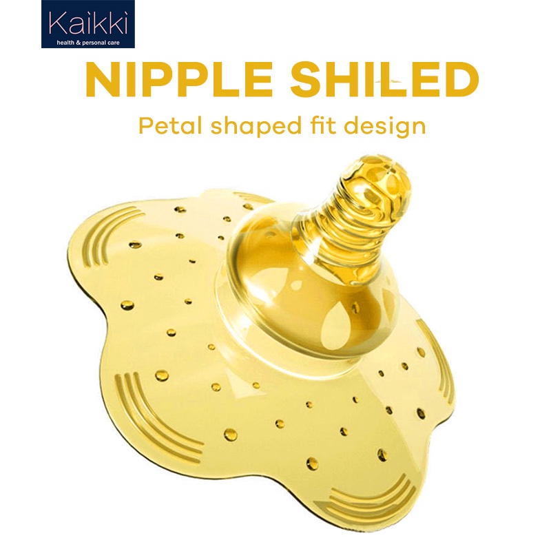 Kaikki Pelindung Puting Bahan Silikon Untuk Menyusui  nipple shiled breast pad