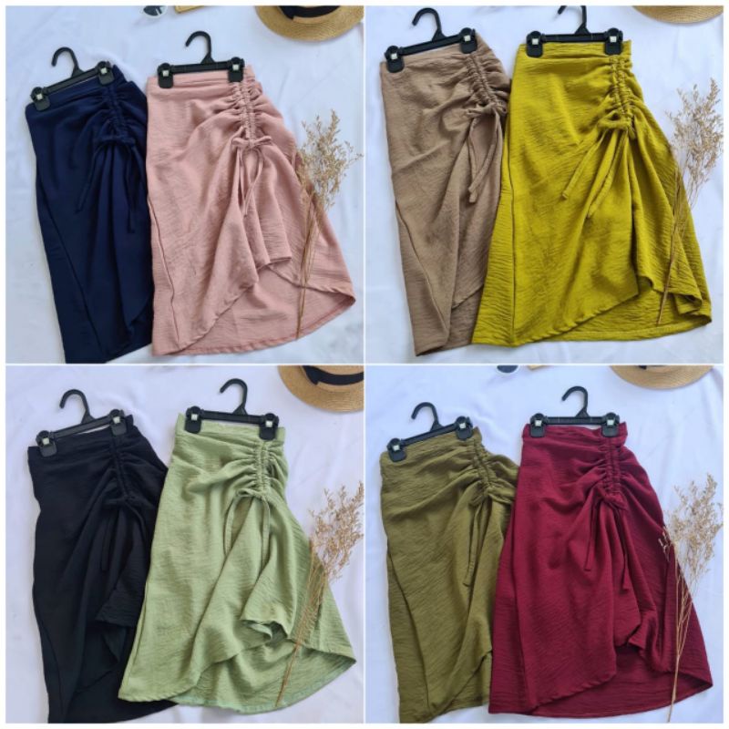 Rok Panjang Anak 2-6 T Rok Serut Anak