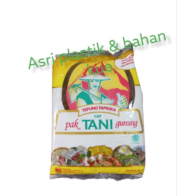 

sagu tepung tapioka pak tani gunung 500g