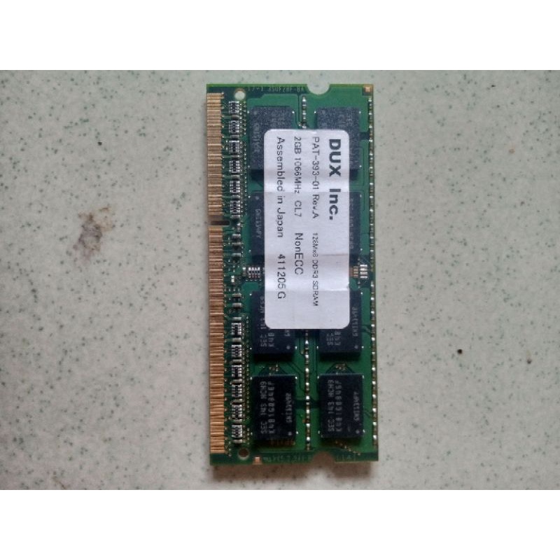 RAM Laptop DDR3 1GB 2GB RAM SODIMM RAM Laptop Pendek