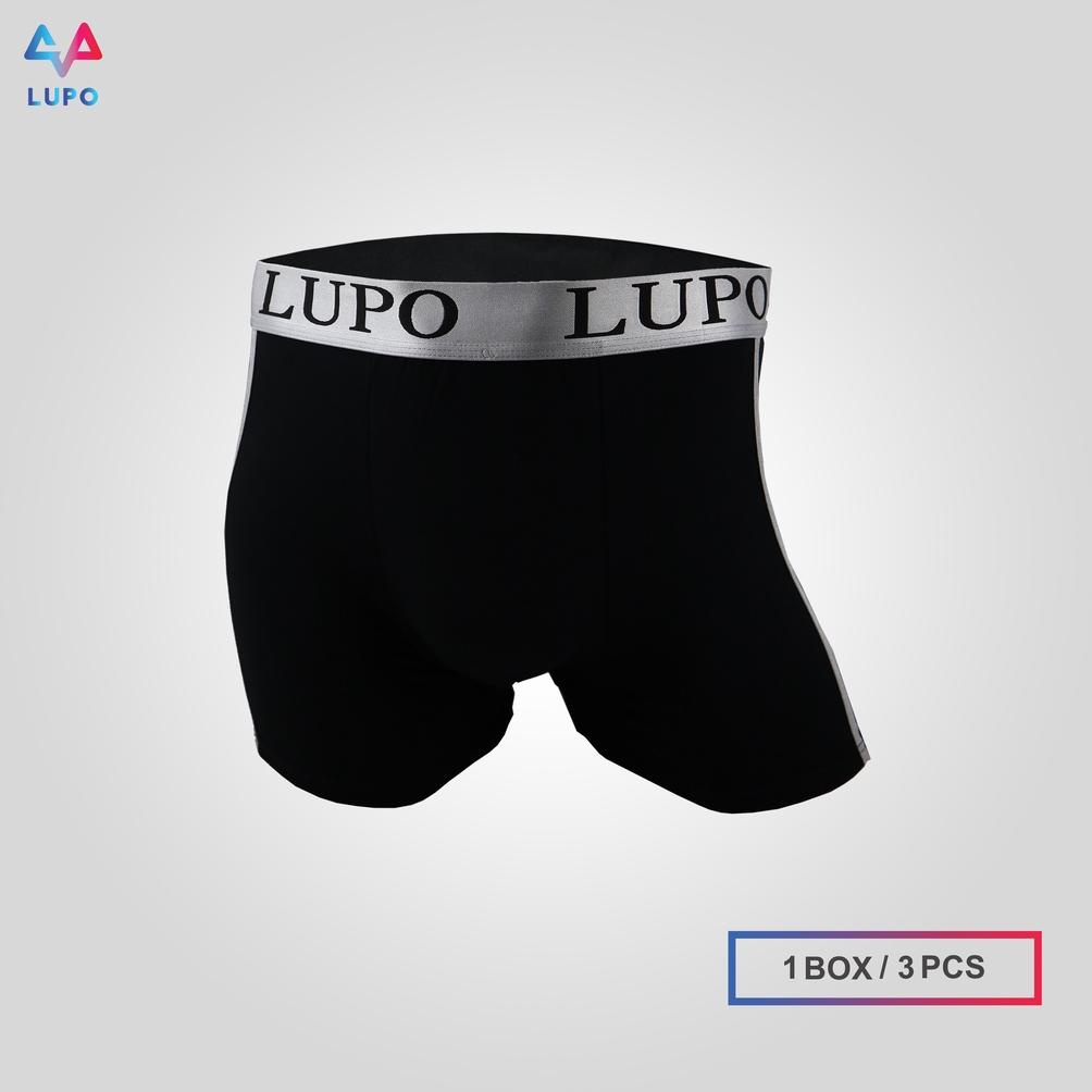 Lupo CD Boxer Brief Celana Dalam Cowok Sempak Laki Laki Underware Pria Dewasa 8822 1 Box Isi 3 Pcs