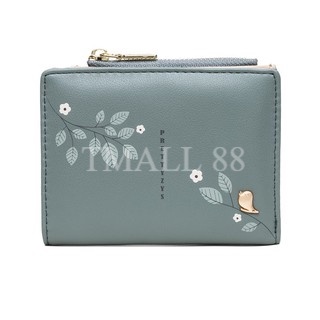 ♥TMALL88♥ Dompet Lipat Wanita / Resleting / Dompet Mini / Import