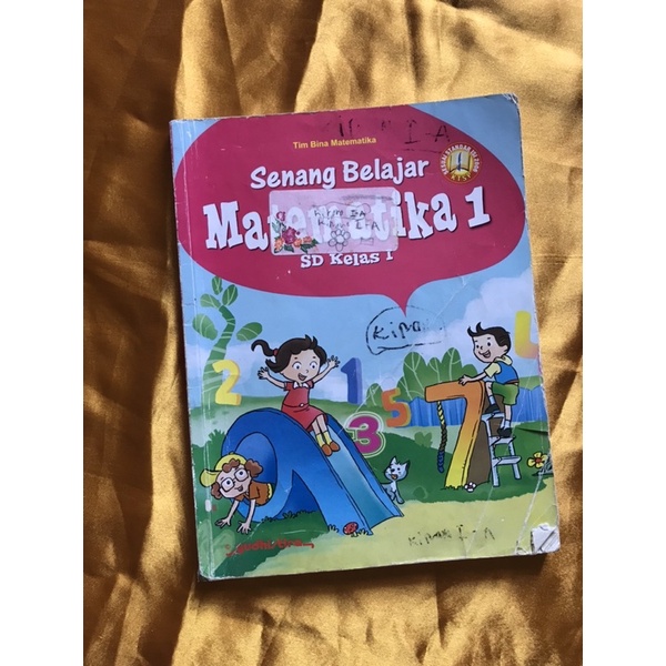 BUKU MATEMATIKA SD KELAS 1 YUDHISTIRA