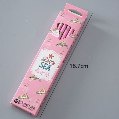 Pensil Pencil Serut HB Motif Laut Souvenir Grosir GMALL-ST0046